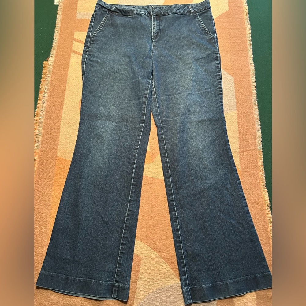 Bootcut blue jeans by Dana Bachman Signature, 14